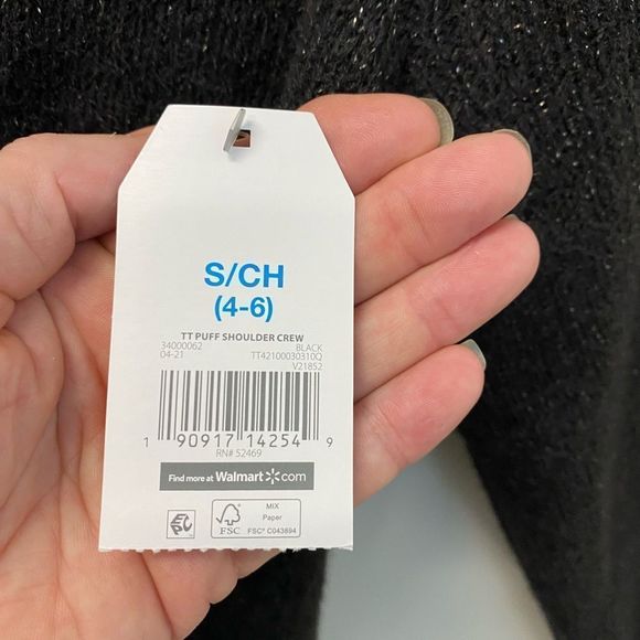 NWT Time and Tru sweater size XS - Picture 4 of 6